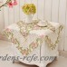 Kingart Hotel mano Crochet mantel rectángulo bordado manteles Hollow Out flor cubierta de tabla para la boda y decoración del partido ali-45941877